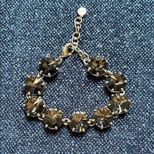 Stella & Dot Black Crystal Bracelet